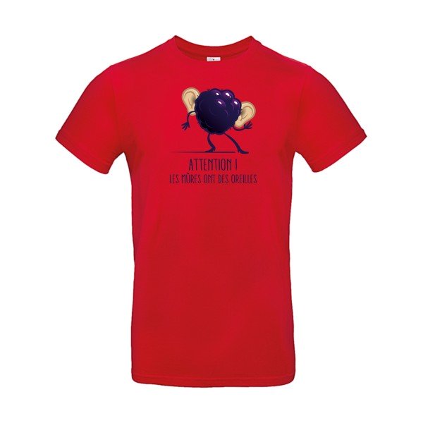 Mûres  - t-shirt original Red