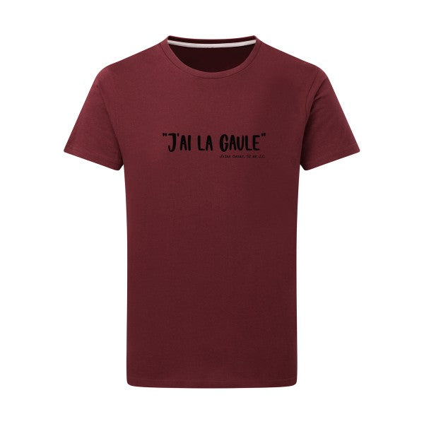 La Gaule!  Tshirt original Burgundy  2XL