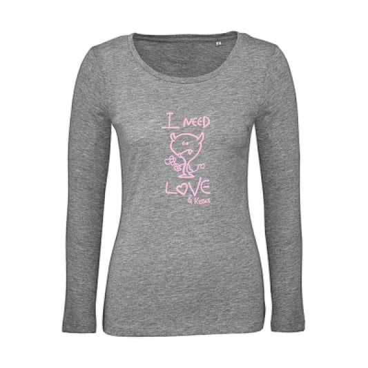 LOVER Rose |   T shirt manches longues femme|100% bio