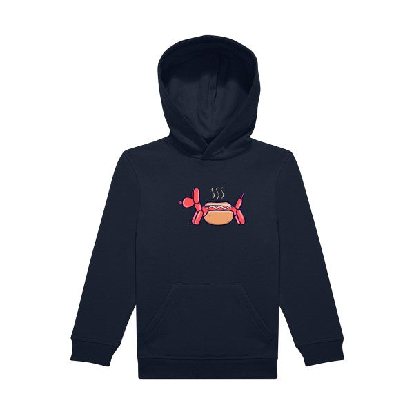 sweat capuche enfant Navy- HotDog