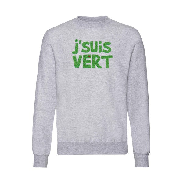 J'suis vert Fruit of the loom 280 g/m² Sweat shirt