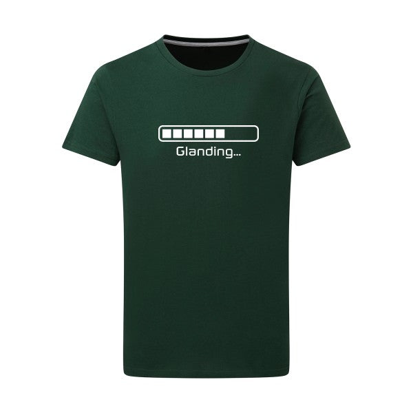 Glanding -Flex vert pomme sur T-shirt SG  Bottle Green  2XL