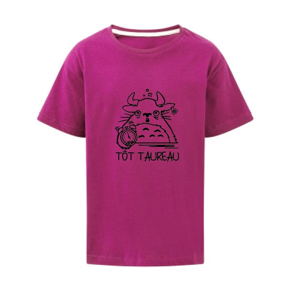 Tot Taureau SG - Kids T-shirt enfant Dark Pink Taille 152 (11-12/2XL)