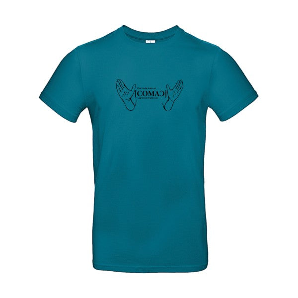 comac Flex noir |E190 T-shirt|Diva Blue||2XL