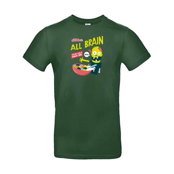 All brain |T SHIRT Humoristique Homme