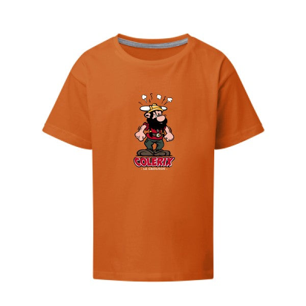 Colerix SG - Kids T-shirt enfant Orange Taille 152 (11-12/2XL)