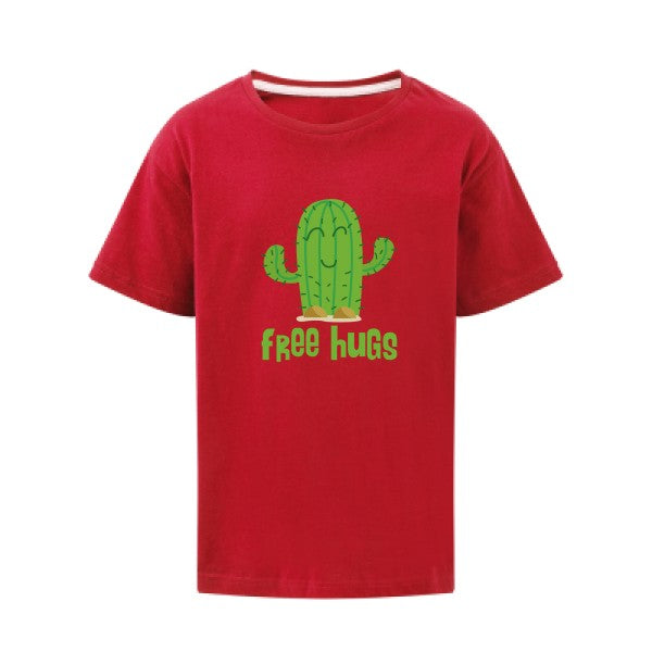 FreeHugs SG - Kids T-shirt enfant Red Taille 152 (11-12/2XL)