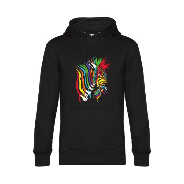 Anticonformiste- Sweat à capuche original Black - RueDuTeeshirt