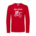 rhum atologue - t shirt- manches- longues- original- humour- Red impression Face