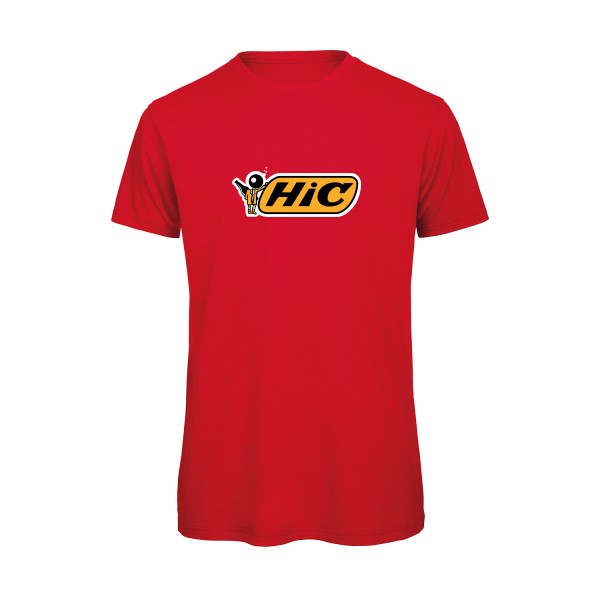 T-shirt humour original Hic T Shirt couleur Red