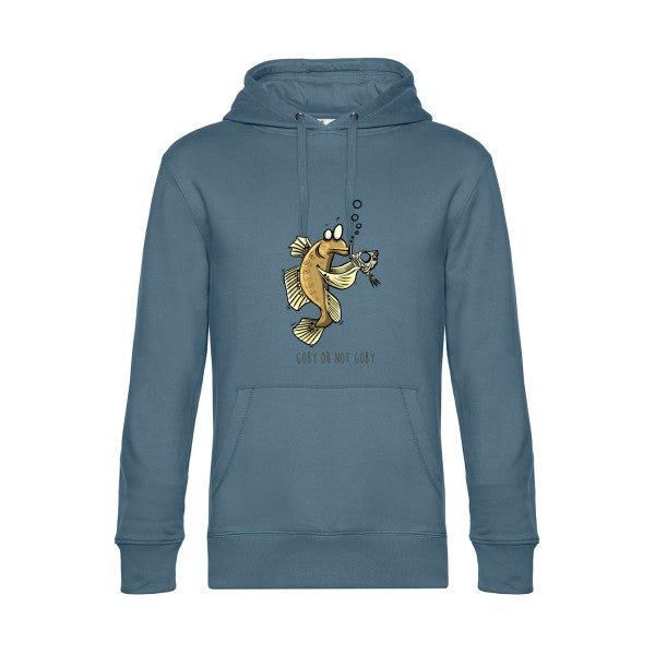 Goby-or-not-goby- Sweat à capuche original nordic blue - RueDuTeeshirt