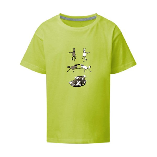 Fusion SG - Kids T-shirt enfant Lime Taille 152 (11-12/2XL)