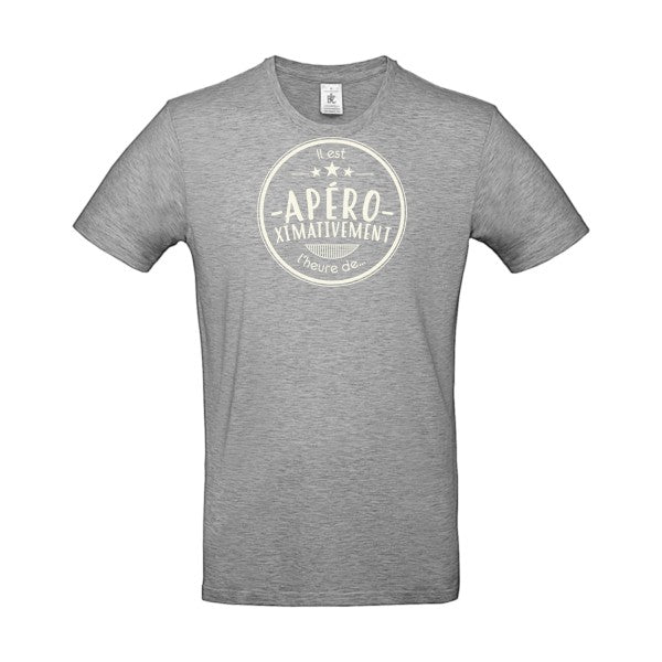 Apéro B&C - E190 T-shirt|Sport Grey||5XL