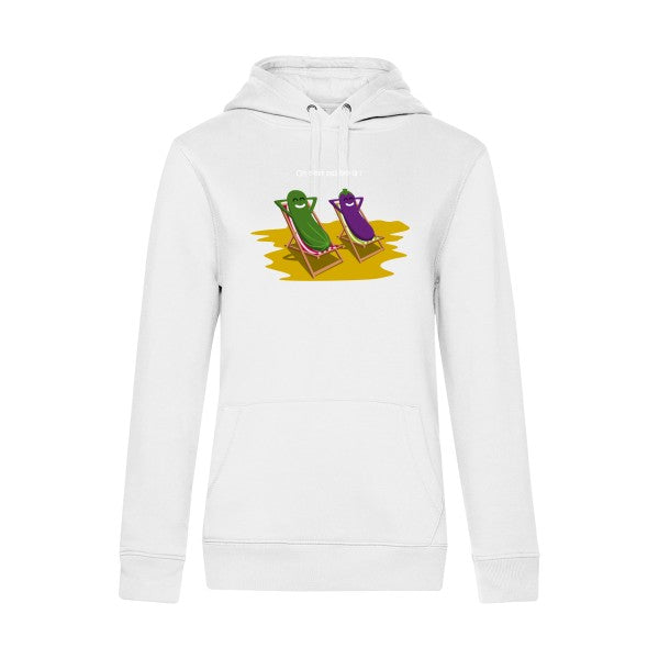 On n'est pas bio là ? RueDuTeeshirt Sweat capuche