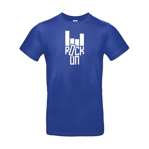 Rock On ! B&C- T-shirt E190|Cobalt Blue||2XL