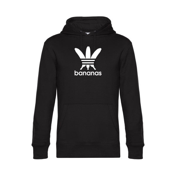 bananas sweat shirt original Black flex Blanc impression Face