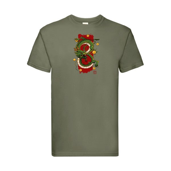 Shenron Fruit of the loom 205 g/m² T-shirt/ classic olive