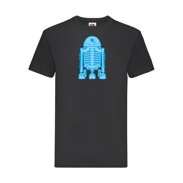 Droid Scan Fruit of the loom 205 g/m² T-shirt/ noir