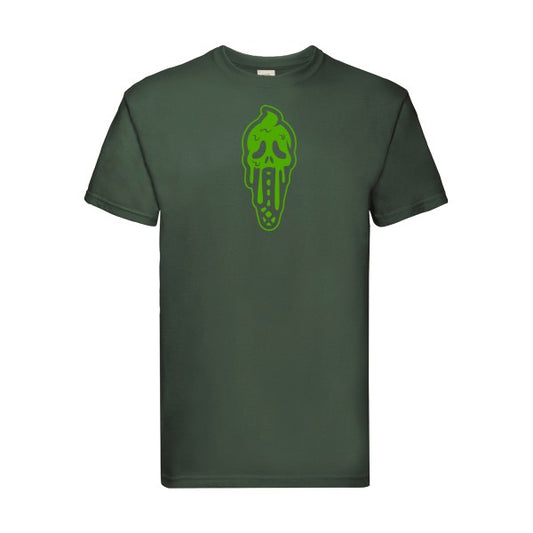 T-shirt|Ice Scream |Vert pomme|Fruit of the loom 205  G