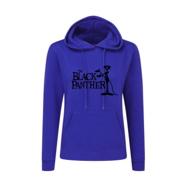 The black panther Noir |Sweat original à capuche Femme