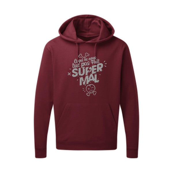 Ce qui ne nous tue pas Gris SG - Hooded Sweatshirt Sweat capuche