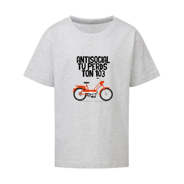 Antisocial SG - Kids T-shirt enfant Ash Grey Taille 152 (11-12/2XL)