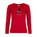 t-shirt lsl femme Partir-en-cacahuete-B&C-E190-LSL-women--T-shirt-femme-manches-longues Red flex 