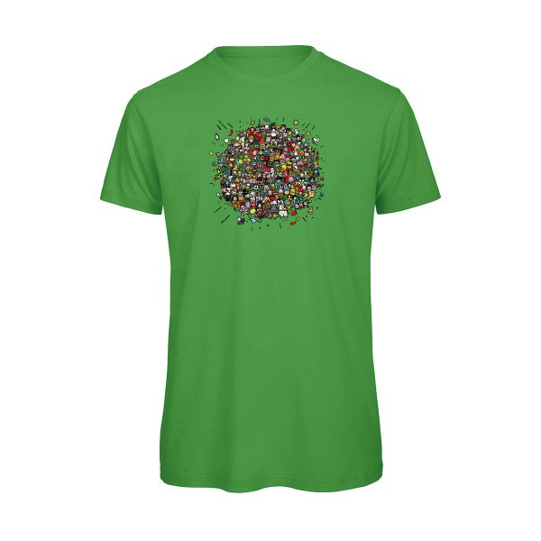 T-shirt humour original Planete Pop Culture T Shirt couleur Real Green