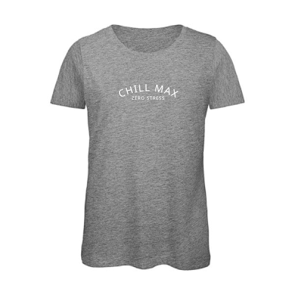 chill max-t-shirt Sport Grey flex Blanc
