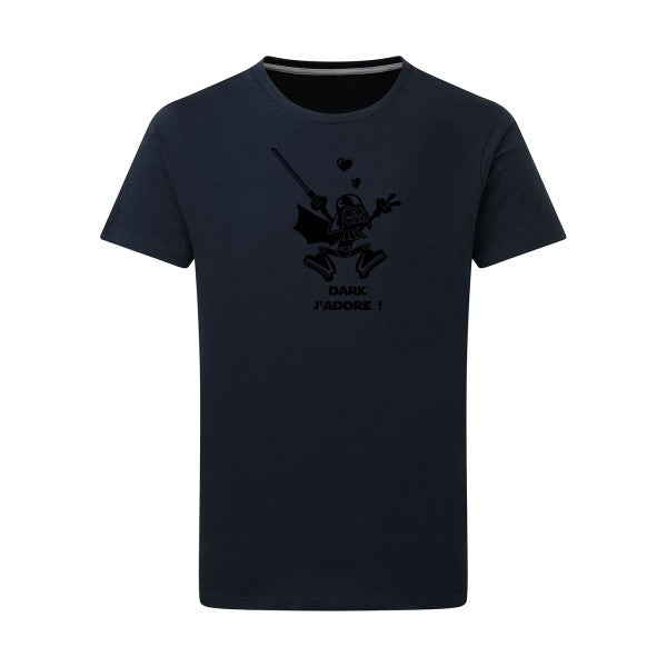 dark noir -Flex noir sur T-shirt SG  Navy  5XL