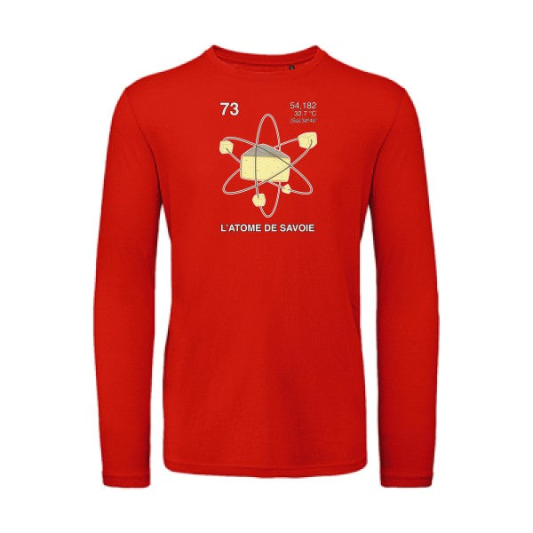 L'Atome de Savoie. | T-shirt original LSL Fire Red 2XL