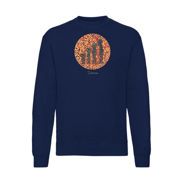 Daltonisme Fruit of the loom 280 g/m² Sweat shirt