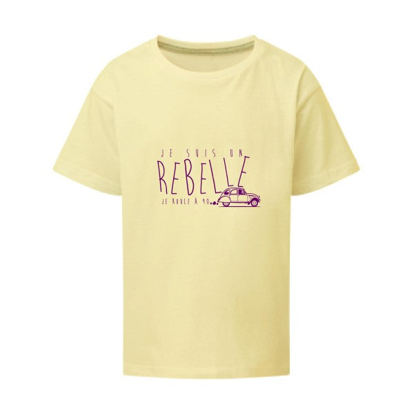 je suis un rebelle Flex Violet SG - Kids T-shirt enfant Anise Flower Taille 152 (11-12/2XL)