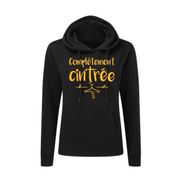 Complètement cintré jaune Or |Sweat original à capuche Femme