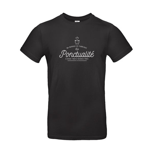 La PonctualitéFlex Blanc - E190 T-shirt|Black||5XL