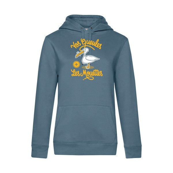 Vos gueules les mouettes RueDuTeeshirt Sweat capuche
