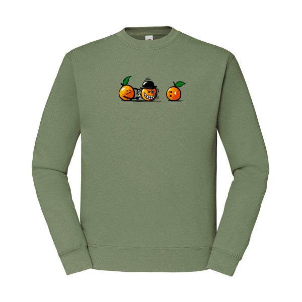 Orange Mécanique Fruit of the loom 280 g/m² Sweat shirt