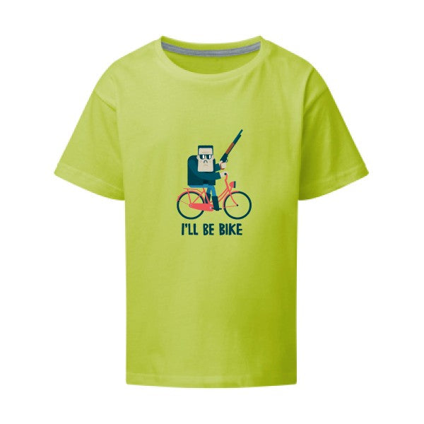 I'll be bike SG - Kids T-shirt enfant Lime Taille 152 (11-12/2XL)