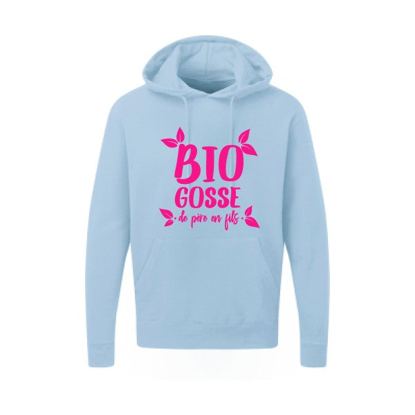 BIO GOSSE  Rose Fluo SG - Hooded Sweatshirt Sweat capuche