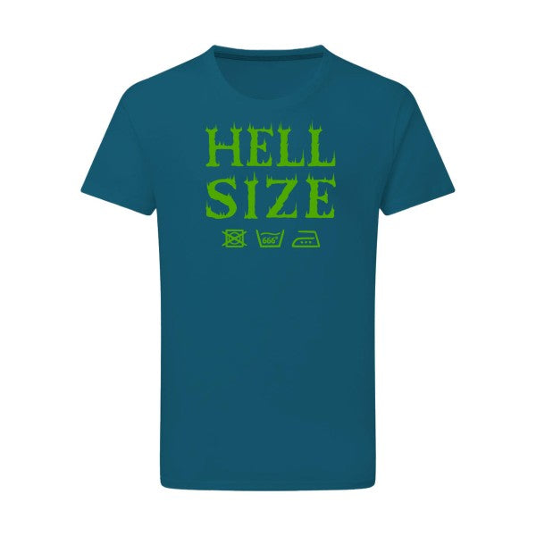 HELL SIZE ! - Flex Vert pomme Tshirt original Petrol  2XL