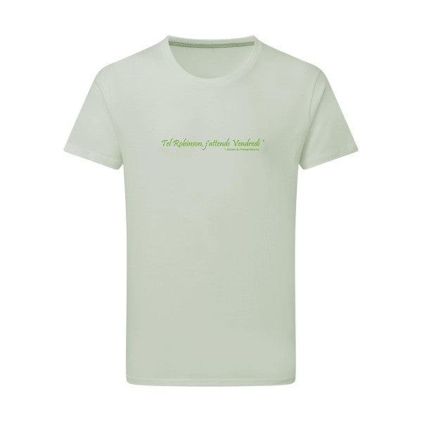 Yes, Vendredi ! - Flex Vert pomme Tshirt original Pastel Macchiato  2XL