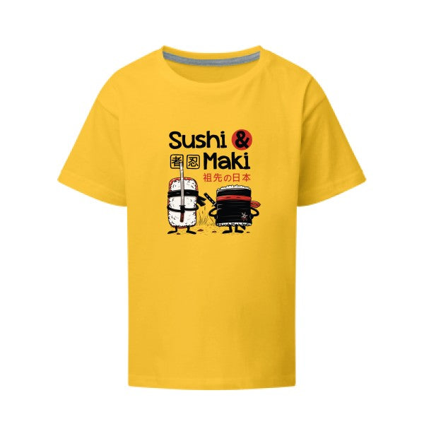 Sushi et Maki SG - Kids T-shirt enfant sunflower Taille 140 (9-10/XL)