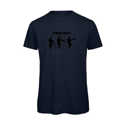 T-shirt humour original British Fight T Shirt couleur Navy