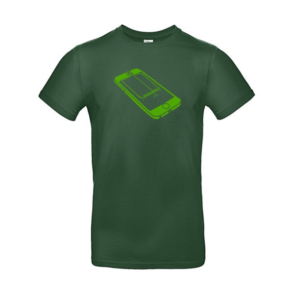 Piège Flex Vert pomme |E190 T-shirt|Bottle Green||2XL