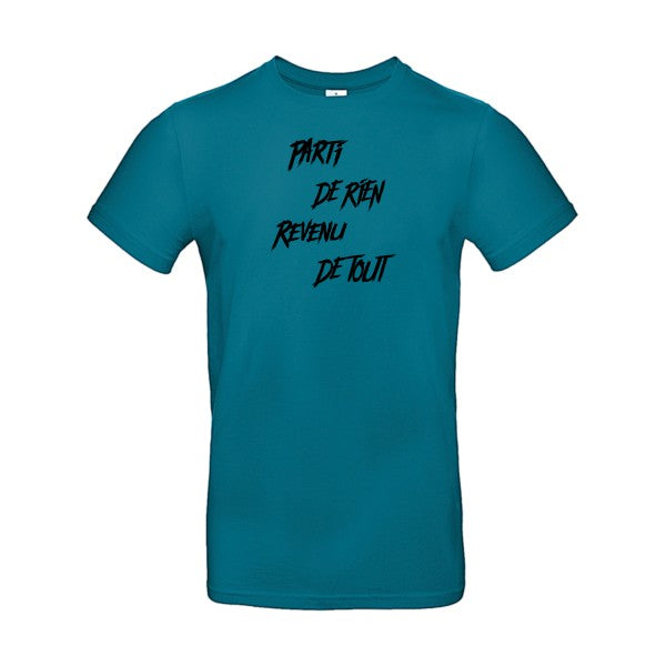 Parti de rien flex noir B&C - E190 T-shirt|Diva Blue||2XL