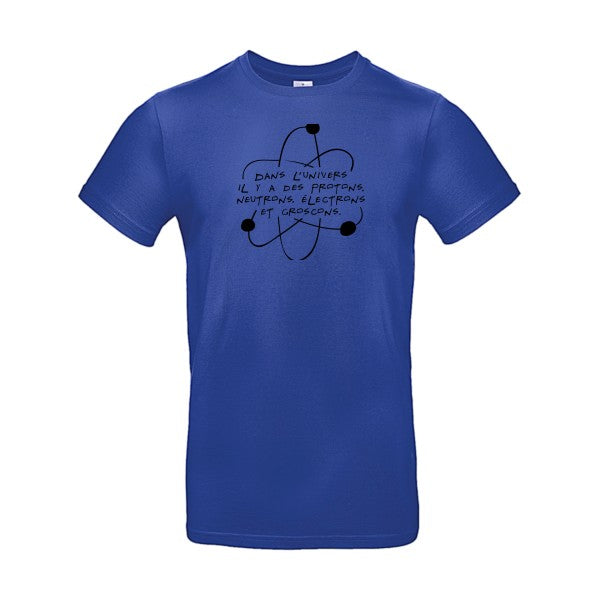 L'universFlex noir- T-shirt E190|Cobalt Blue||2XL