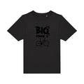 T-shirt original enfant Bio-comme-un-velo couleur Black flex Noir