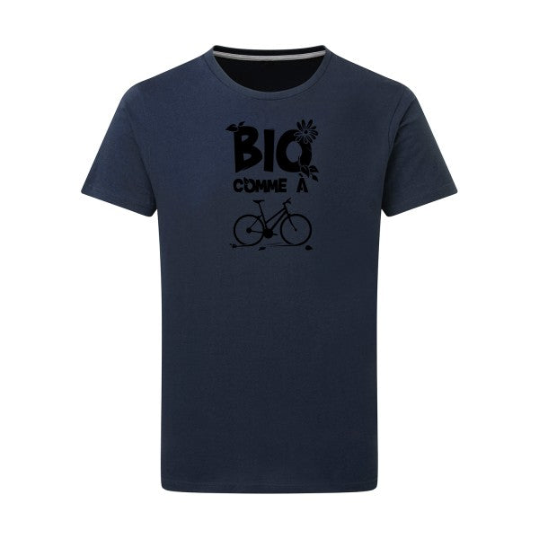 Bio comme un vélo - Flex noir Tshirt original Denim  XL