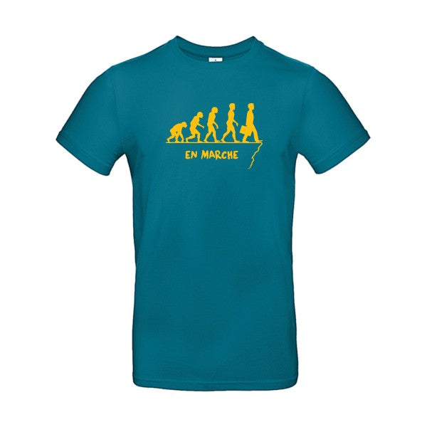 En marcheFlex jaune or - E190 T-shirt|Diva Blue||2XL