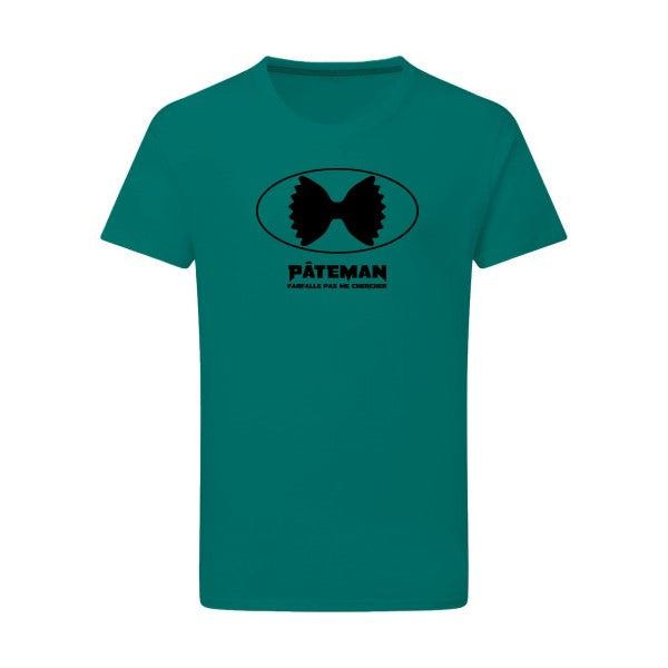 PÂTEMAN - Flex noir Tshirt original Emerald Green  2XL